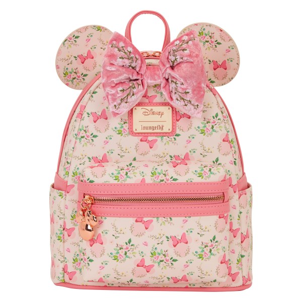 MINI MOCHILA FLORAL DE MINNIE MOUSE - DISNEY LOUNGEFLY