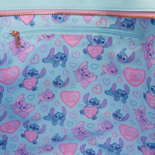 BOLSA TOTE STITCH & ANGEL TRUE LOVE - DISNEY LOUNGEFLY