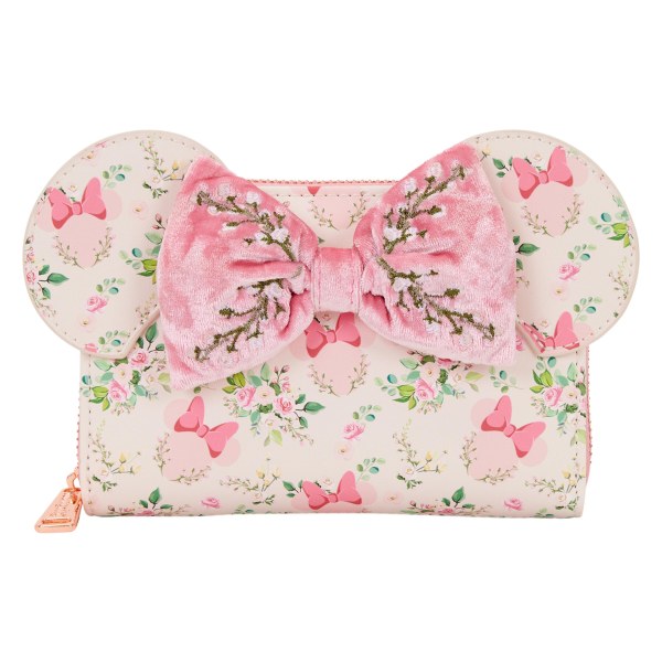 BILLETERA FLORAL DE MINNIE MOUSE - Disney Loungefly