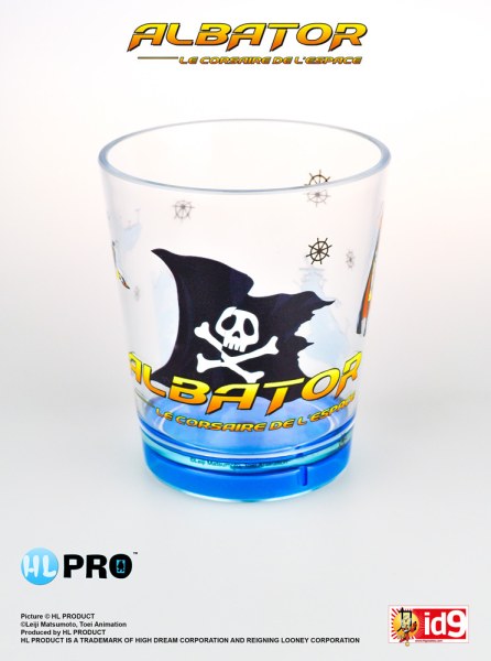 Copa de plástico Bandera - Capitán Harlock