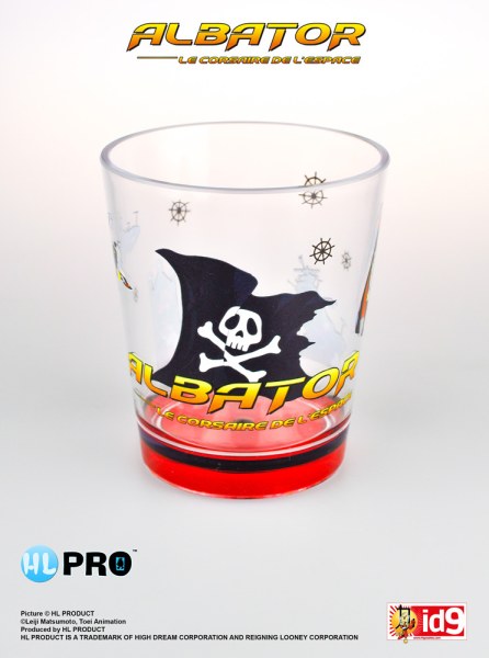 Copa de plástico Bandera - Capitán Harlock