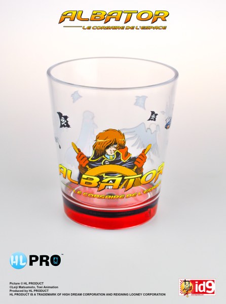 Vaso de plástico Timón - Capitán Harlock