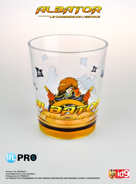 Vaso de plástico Timón - Capitán Harlock