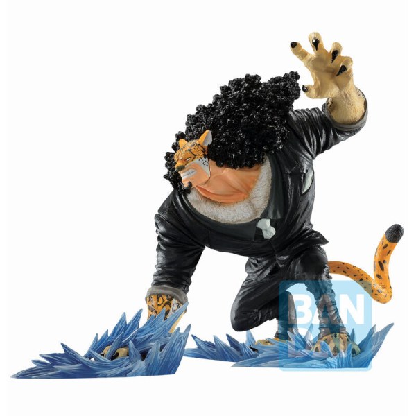 Figura de Rob Lucci Ichibansho de Duel Memories - One Piece