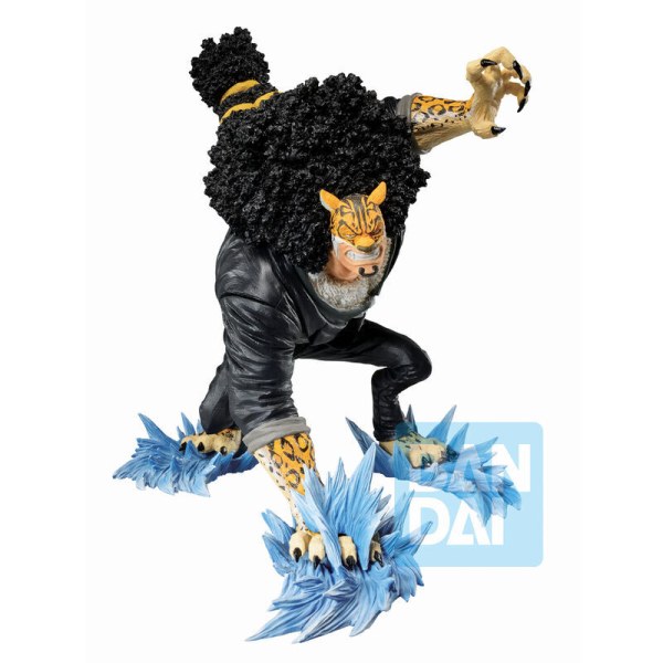 Figura de Rob Lucci Ichibansho de Duel Memories - One Piece