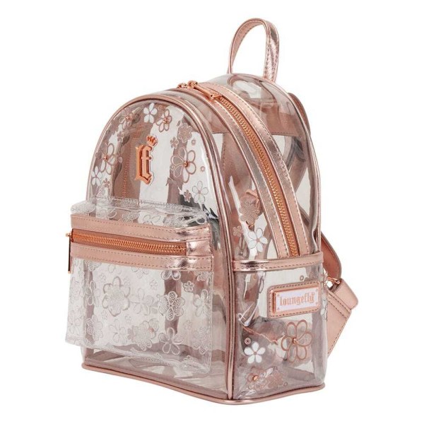 Mini mochilas Loungefly Floral Transparente