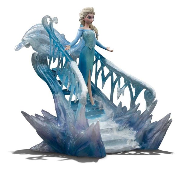Figura de Elsa a escala 1 de Frozen, 10 cm
