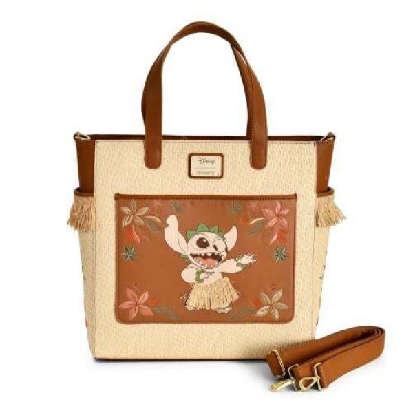 DISNEY - Stitch y Ángel - Bolsa Tote LoungeFly 'Exclusiva'