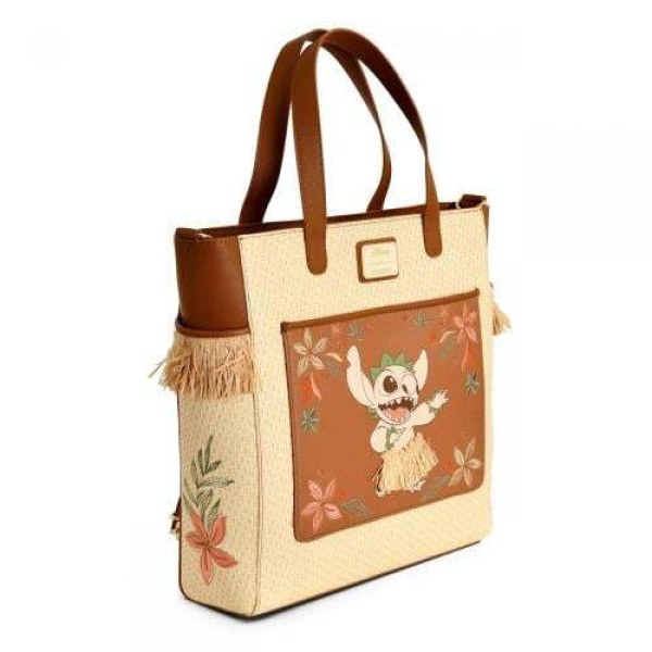 DISNEY - Stitch y Ángel - Bolsa Tote LoungeFly 'Exclusiva'