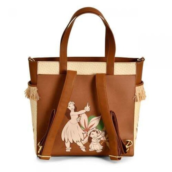 DISNEY - Stitch y Ángel - Bolsa Tote LoungeFly 'Exclusiva'