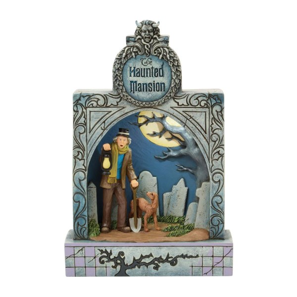 DIORAMA LED DE LA MANSIÓN ENCANTADA - DISNEY TRADITIONS