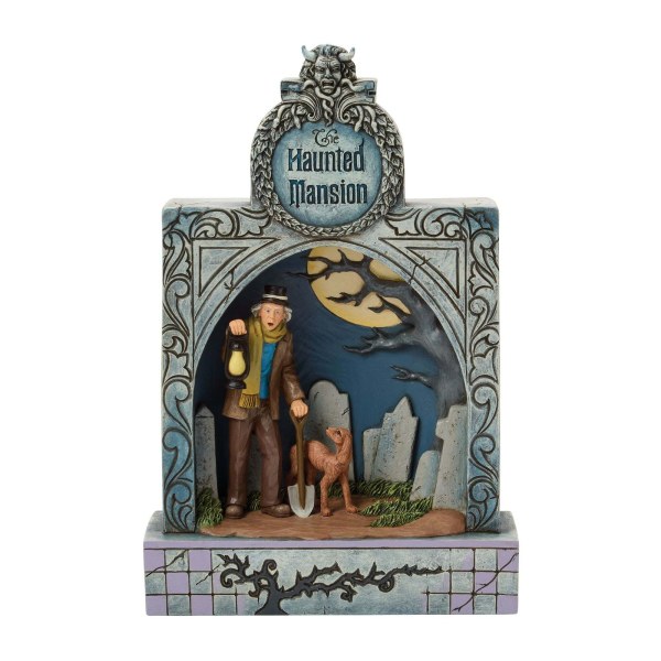 DIORAMA LED DE LA MANSIÓN ENCANTADA - DISNEY TRADITIONS