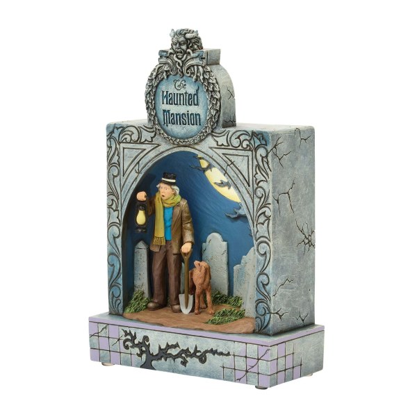DIORAMA LED DE LA MANSIÓN ENCANTADA - DISNEY TRADITIONS