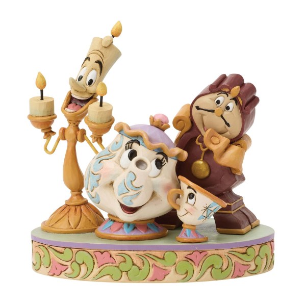 LUMIERE, SEÑORA POTTS, CHIP Y DIN DON – DISNEY TRADITIONS