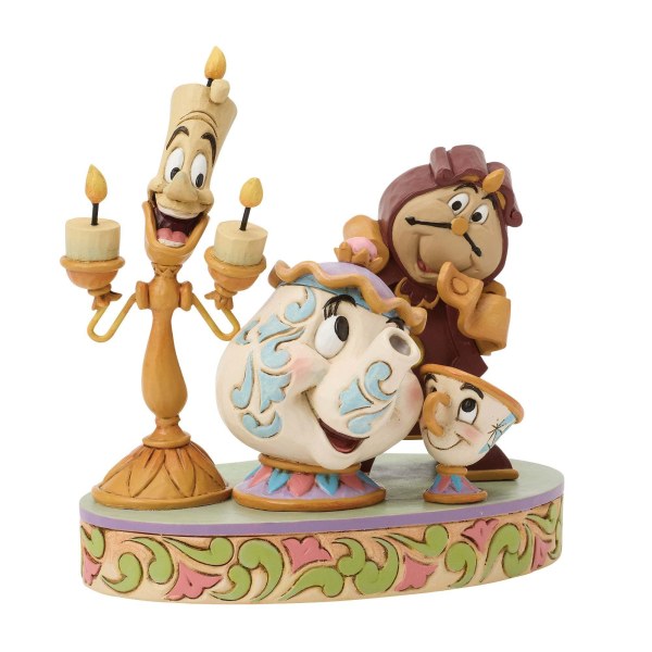 LUMIERE, SEÑORA POTTS, CHIP Y DIN DON – DISNEY TRADITIONS