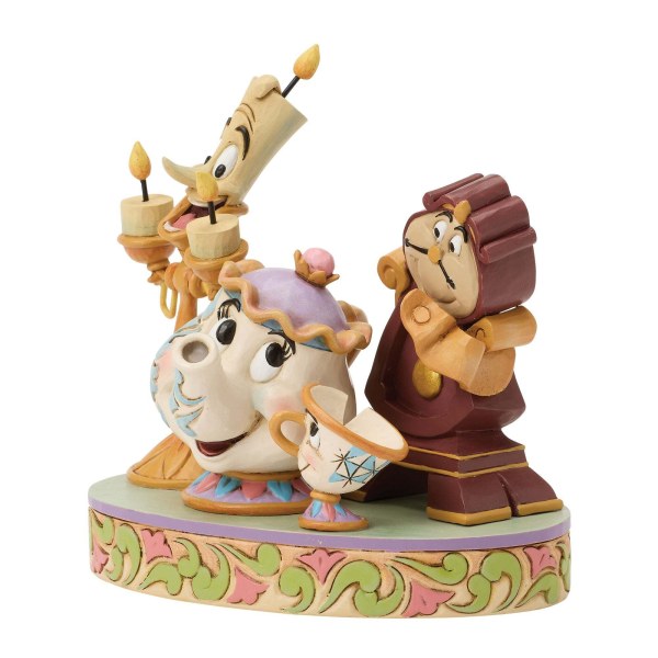 LUMIERE, SEÑORA POTTS, CHIP Y DIN DON – DISNEY TRADITIONS