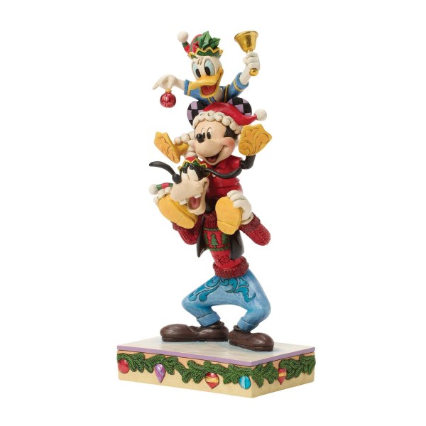 MICKEY, DONALD Y GOOFIE APILADOS - DISNEY TRADITIONS