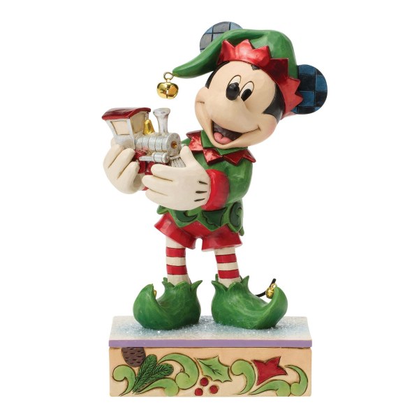 MICKEY ELFO CON TREN EDICIÓN ESPECIAL - DISNEY TRADITIONS