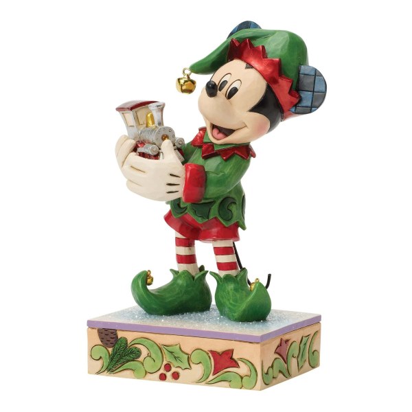 MICKEY ELFO CON TREN EDICIÓN ESPECIAL - DISNEY TRADITIONS