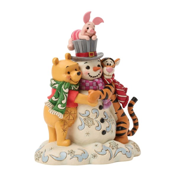 POOH Y AMIGOS MUÑECO DE NIEVE - DISNEY TRADITIONS