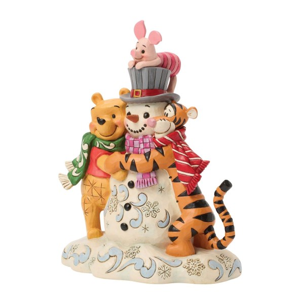 POOH Y AMIGOS MUÑECO DE NIEVE - DISNEY TRADITIONS