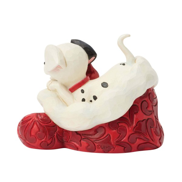 MINI 101 DÁLMATAS CON GORRO DE PAPÁ NOEL - DISNEY TRADITIONS