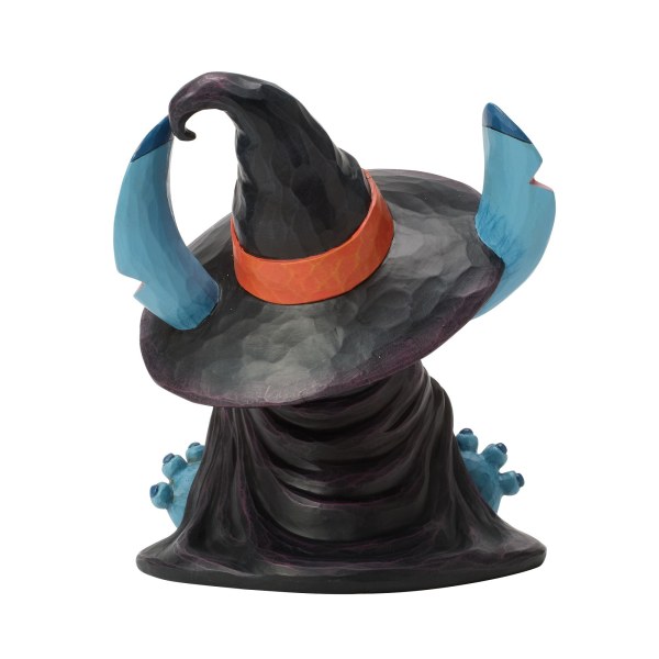 STITCH COMO LA BRUJA CON JACK-O-LANTERN - DISNEY TRADITIONS