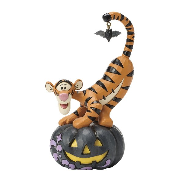 TIGGER EN JACK-O-LANTERN CON MURCIÉLAGO - DISNEY TRADITIONS