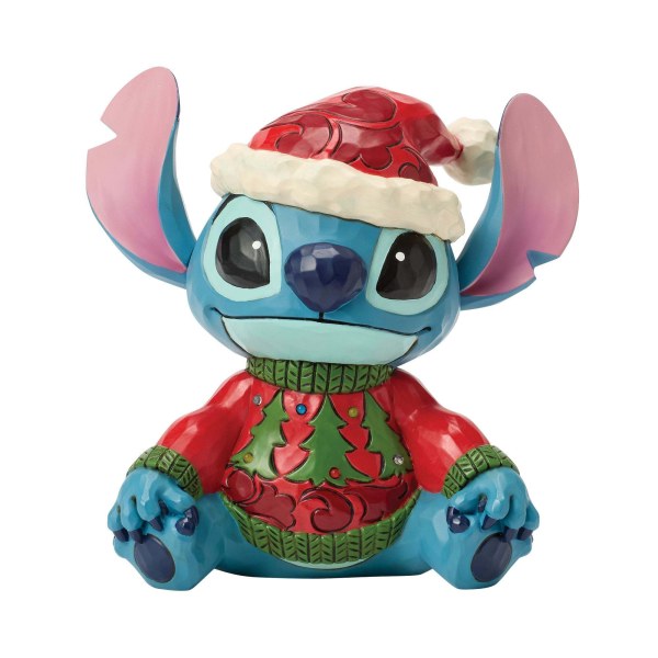 STITCH CON SUÉTER NAVIDAD (LED) - DISNEY TRADITIONS