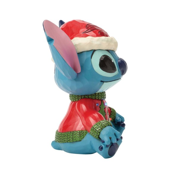 STITCH CON SUÉTER NAVIDAD (LED) - DISNEY TRADITIONS