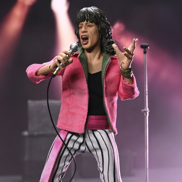 THE ROLLING STONES - FIGURA DE ACCIÓN DE 8” VESTIDA – FIGURA DE MICK JAGGER (1975)
