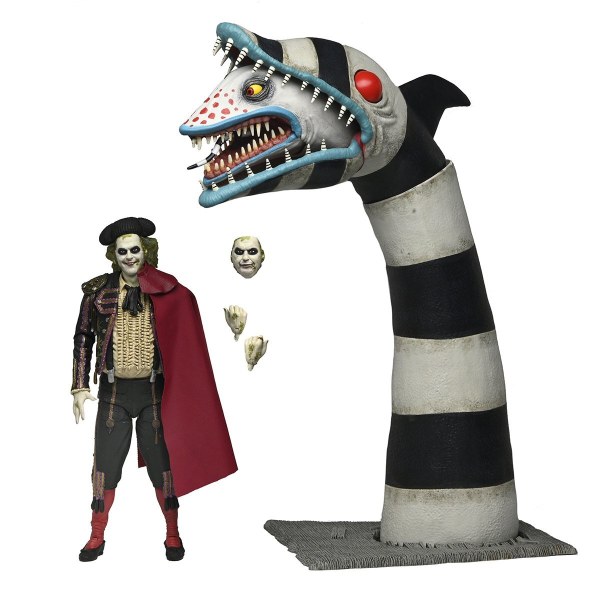 BEETLEJUICE BEETLEJUICE - FIGURA DE ACCIÓN A ESCALA DE 7" - ULTIMATE "MATADOR" BEETLEJUICE Y SANDWORM 2 PK