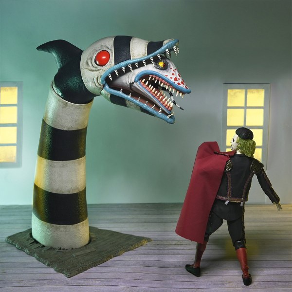 BEETLEJUICE BEETLEJUICE - FIGURA DE ACCIÓN A ESCALA DE 7" - ULTIMATE "MATADOR" BEETLEJUICE Y SANDWORM 2 PK