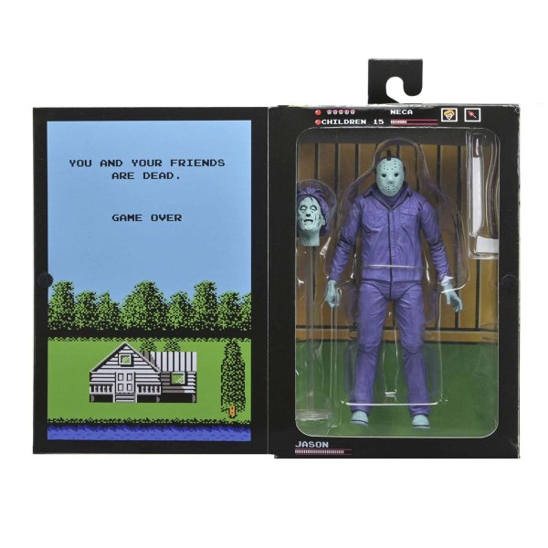 VIERNES 13 - FIGURA DE 7" - JASON (APARIENCIA CLÁSICA DE VIDEOJUEGO)
