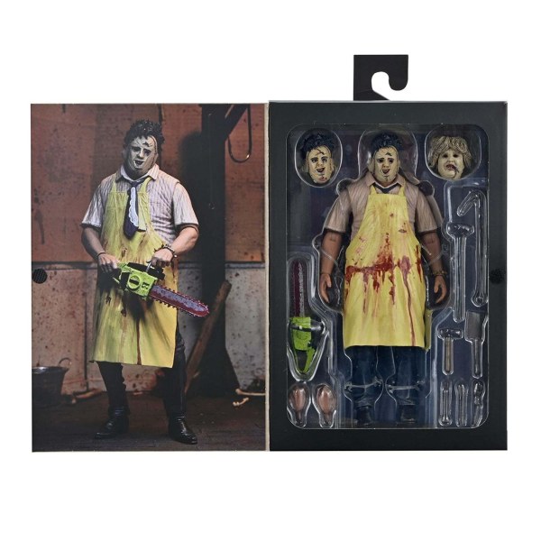 LA MATANZA DE TEXAS - FIGURA DE ACCIÓN A ESCALA DE 7" - 50 ANIVERSARIO ULTIMATE LEATHERFACE