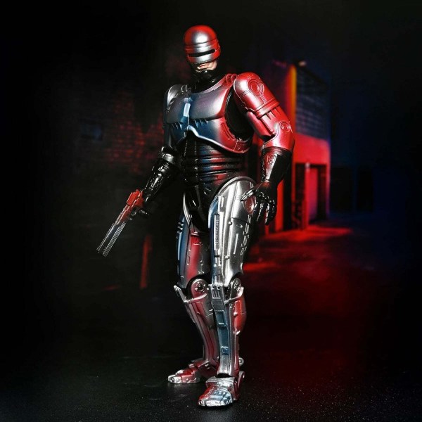 ROBOCOP - FIGURA DE ACCIÓN A ESCALA DE 7" - PÓSTER HOMENAJE A ROBOCOP DEFINITIVO