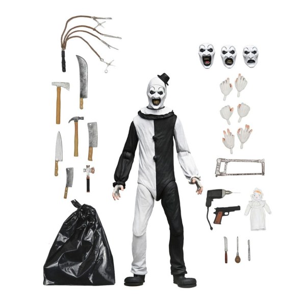 TERRIFIER - FIGURA DE ACCIÓN A ESCALA DE 7" - ULTIMATE ART EL PAYASO