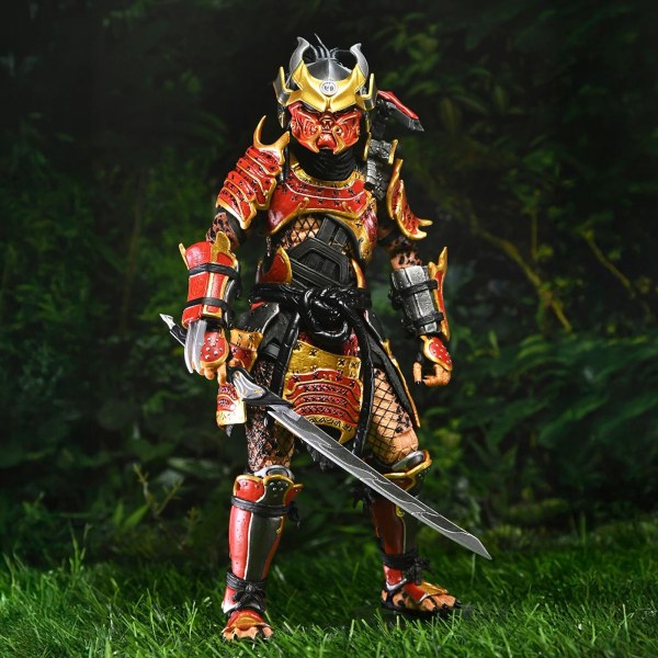 PREDATOR: HUNTING GROUNDS - FIGURA DE ACCIÓN A ESCALA DE 7” - EL DEPREDADOR SAMURAI DEFINITIVO