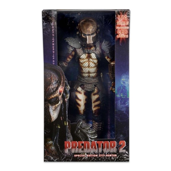 DEPREDADOR - FIGURA ESCALA ¼ - CITY HUNTER DEPREDADOR CON LUCES LED