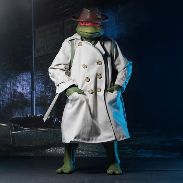 TORTUGAS NINJA ADOLESCENTES MUTANTES (PELÍCULA DE 1990) - FIGURA A ESCALA ¼ - DISFRAZ DE RAPHAEL