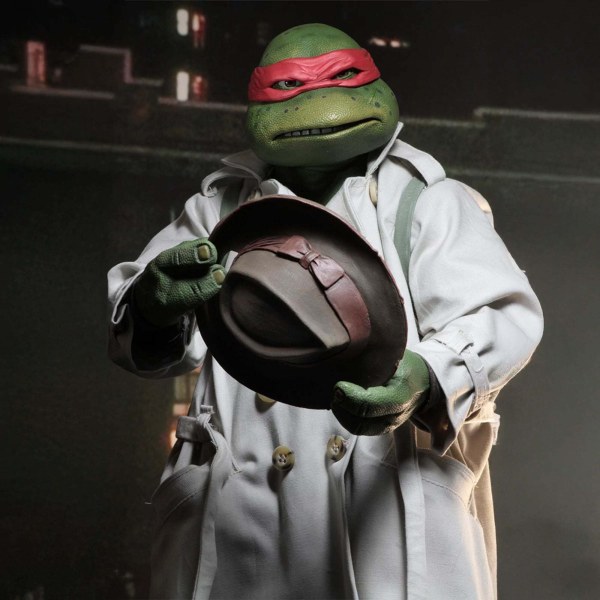 TORTUGAS NINJA ADOLESCENTES MUTANTES (PELÍCULA DE 1990) - FIGURA A ESCALA ¼ - DISFRAZ DE RAPHAEL