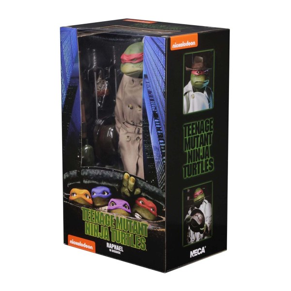 TORTUGAS NINJA ADOLESCENTES MUTANTES (PELÍCULA DE 1990) - FIGURA A ESCALA ¼ - DISFRAZ DE RAPHAEL