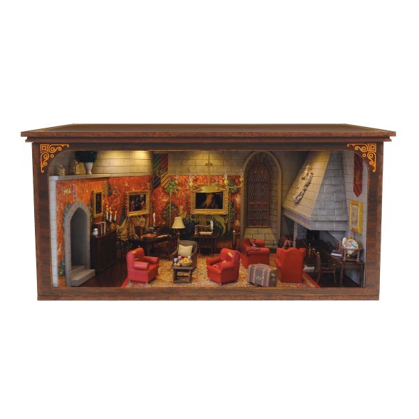 SALA COMÚN DE GRYFFINDOR CON VISTAS - HARRY POTTER