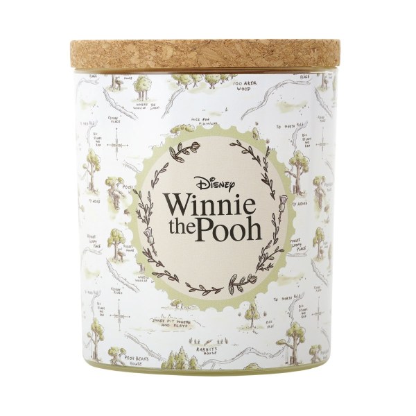 Vela de madera de 100 años de Winnie Pooh Bosque de los Cien Acres - Disney Winnie the Pooh