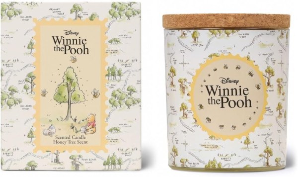 Vela de madera de 100 años de Winnie Pooh Bosque de los Cien Acres - Disney Winnie the Pooh