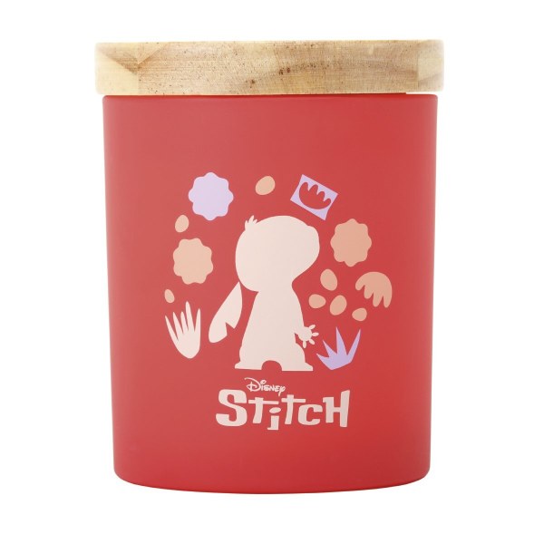 Vela de madera Stitch de lichi y plumeria - Disney Lilo & Stitch