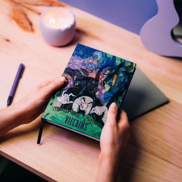 CUADERNO LENTICULAR A5 - VILLANOS DE DISNEY