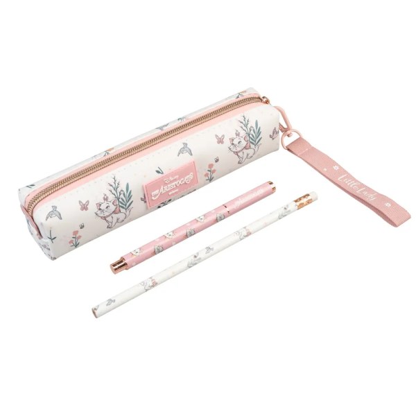 ESTUCHE CON BOLÍGRAFO Y LÁPIZ BONJOUR MARIE - DISNEY LOS ARISTOGATOS