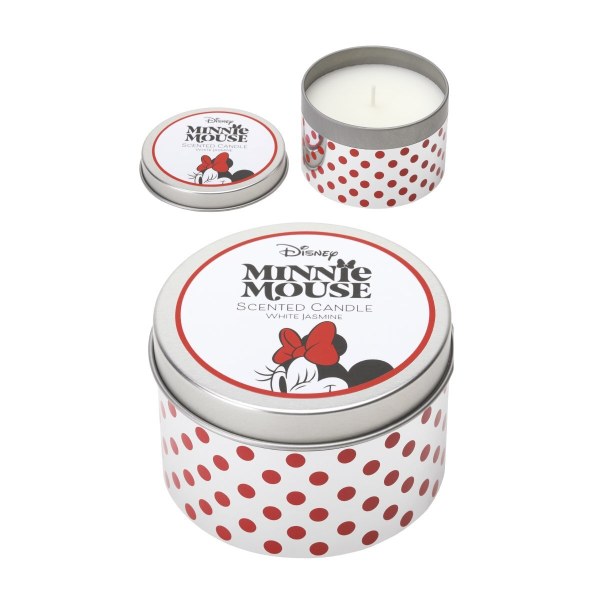 Vela de metal Minnie jasmin blanco - Disney Mickey y amigos