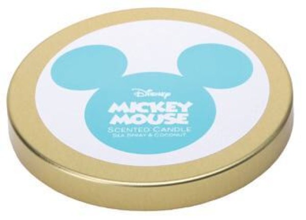 Vela de cristal Disney con tapa, Minnie Mouse, rocío marino y coco